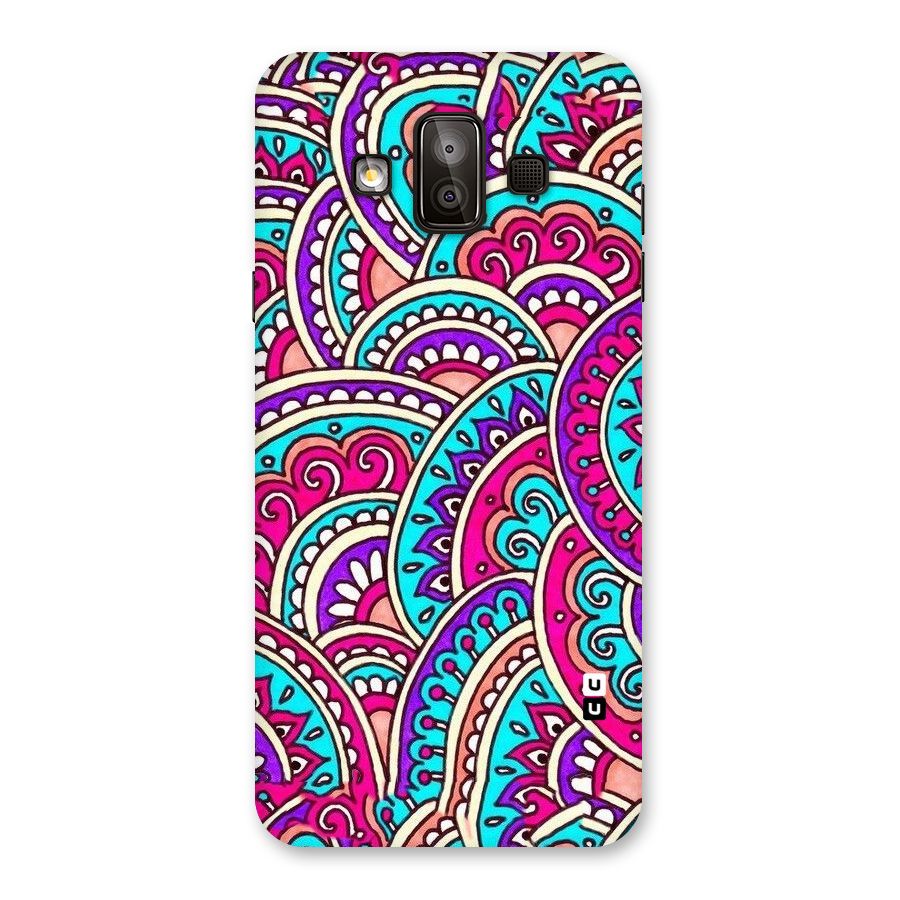 Abstract Rangoli Design Back Case for Galaxy J7 Duo