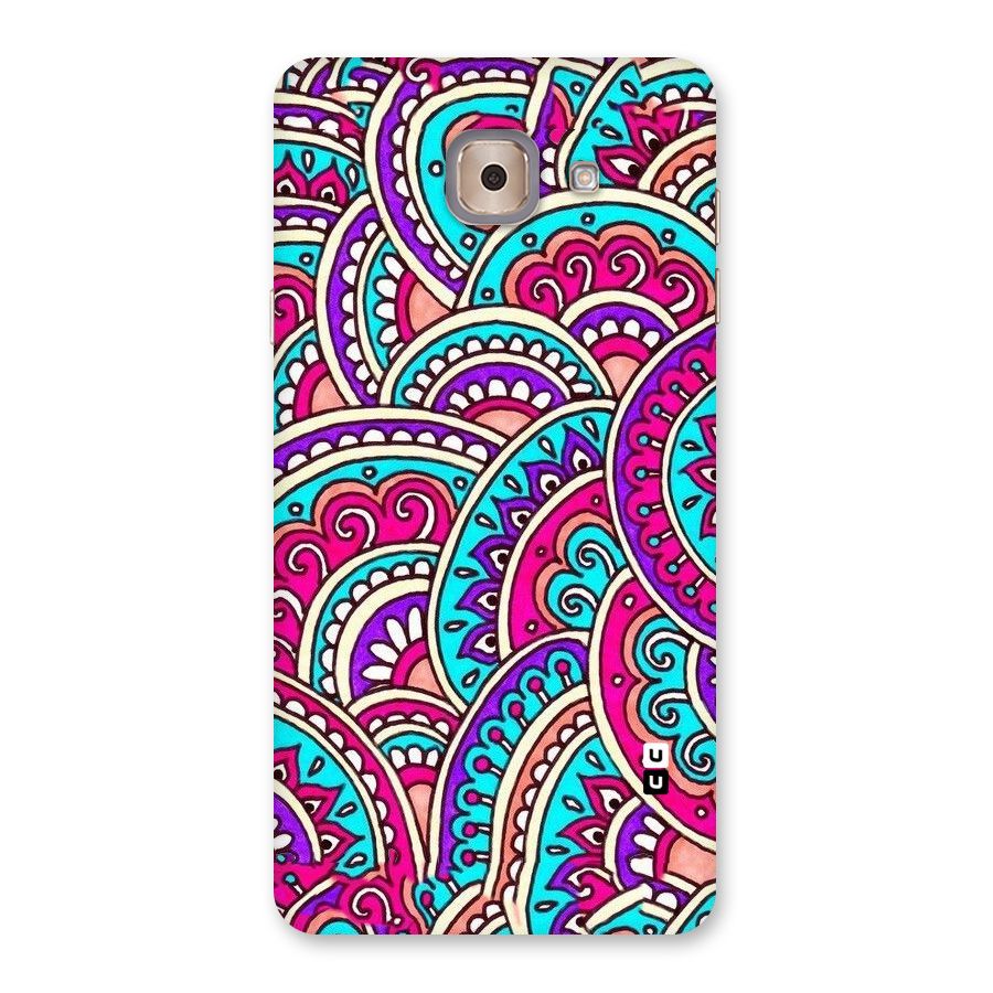 Abstract Rangoli Design Back Case for Galaxy J7 Max