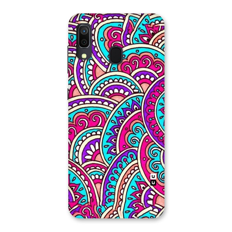 Abstract Rangoli Design Back Case for Galaxy M10s