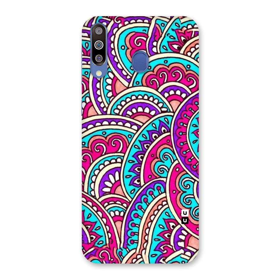 Abstract Rangoli Design Back Case for Galaxy M30