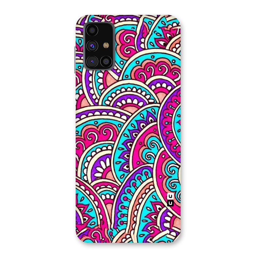 Abstract Rangoli Design Back Case for Galaxy M31s