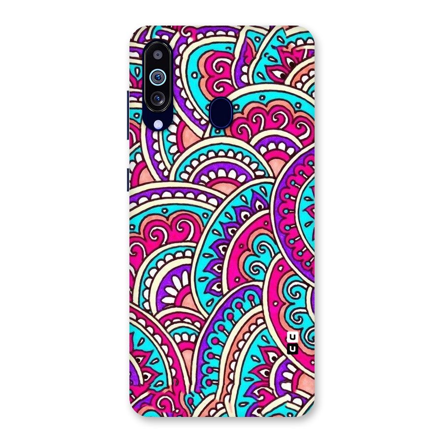 Abstract Rangoli Design Back Case for Galaxy M40