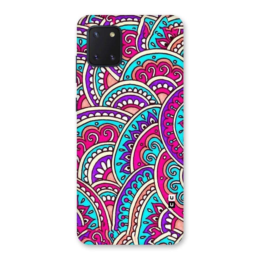 Abstract Rangoli Design Back Case for Galaxy Note 10 Lite