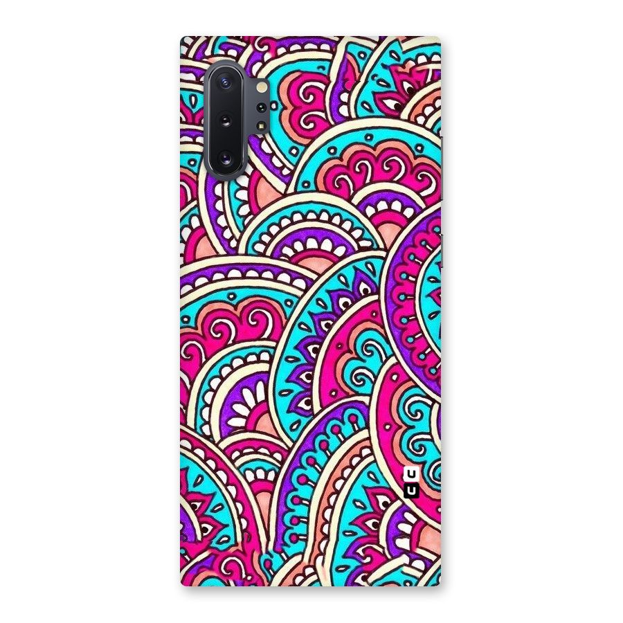 Abstract Rangoli Design Back Case for Galaxy Note 10 Plus