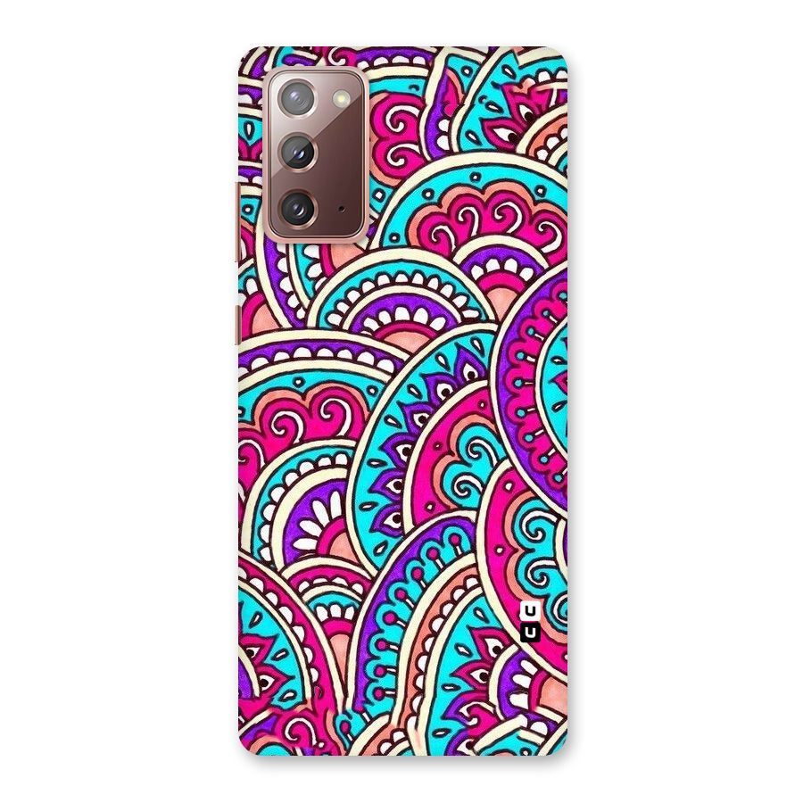 Abstract Rangoli Design Back Case for Galaxy Note 20