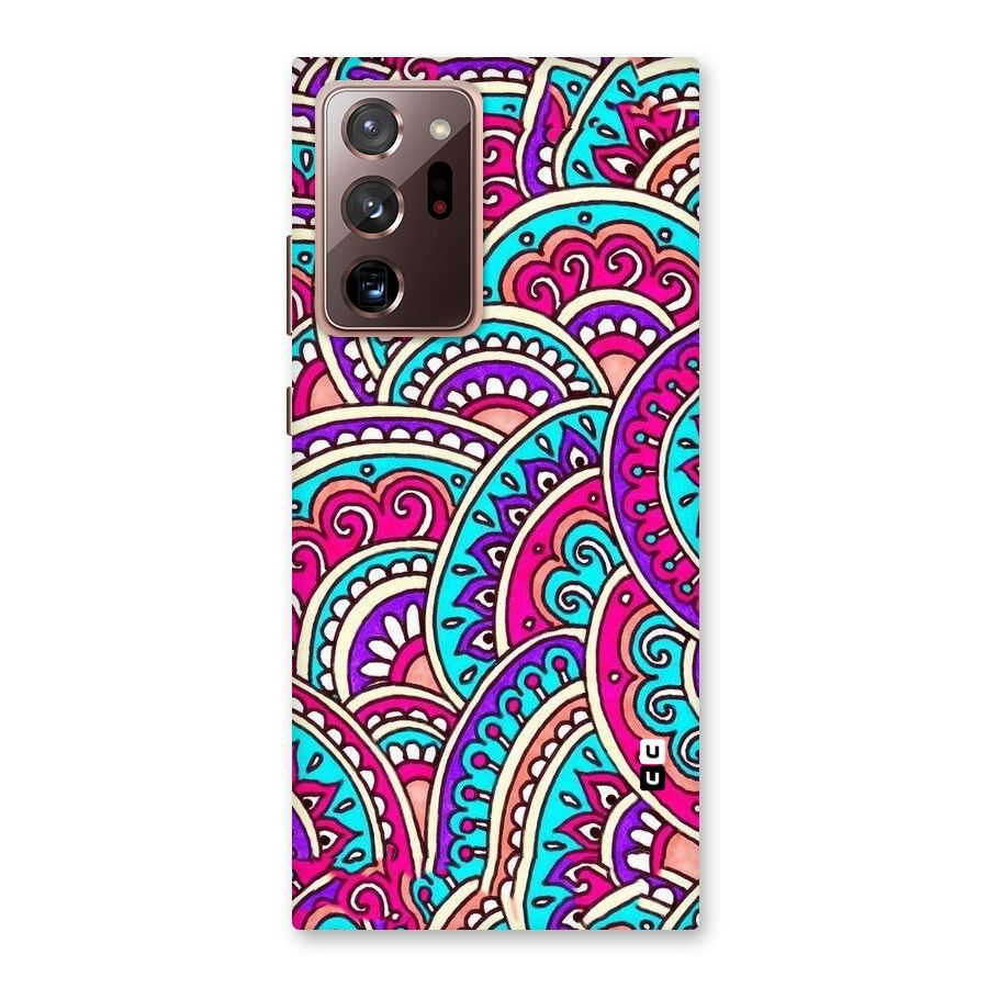Abstract Rangoli Design Back Case for Galaxy Note 20 Ultra