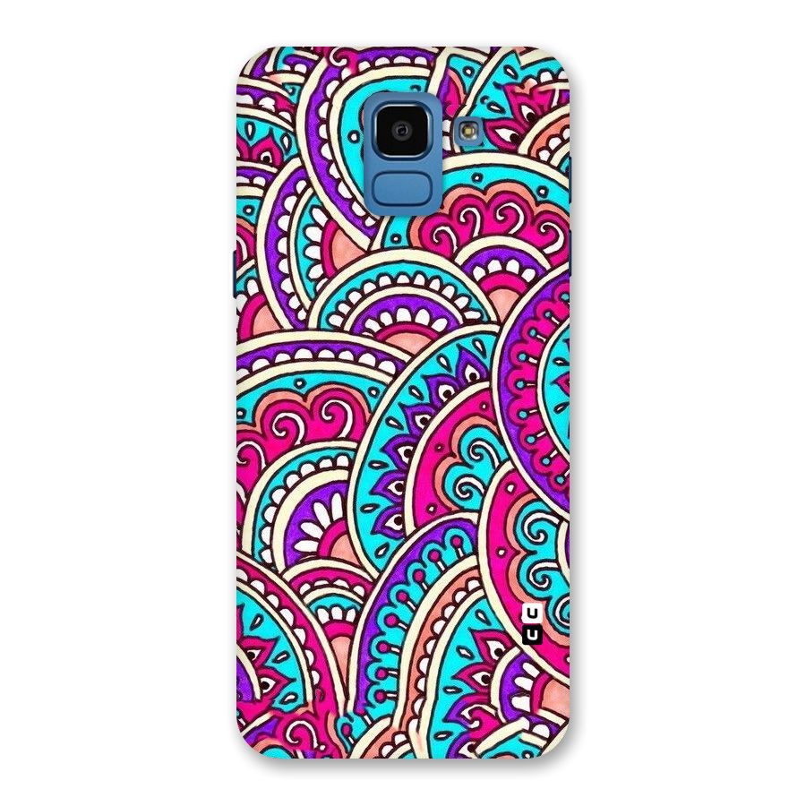 Abstract Rangoli Design Back Case for Galaxy On6