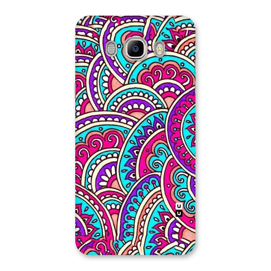 Abstract Rangoli Design Back Case for Galaxy On8