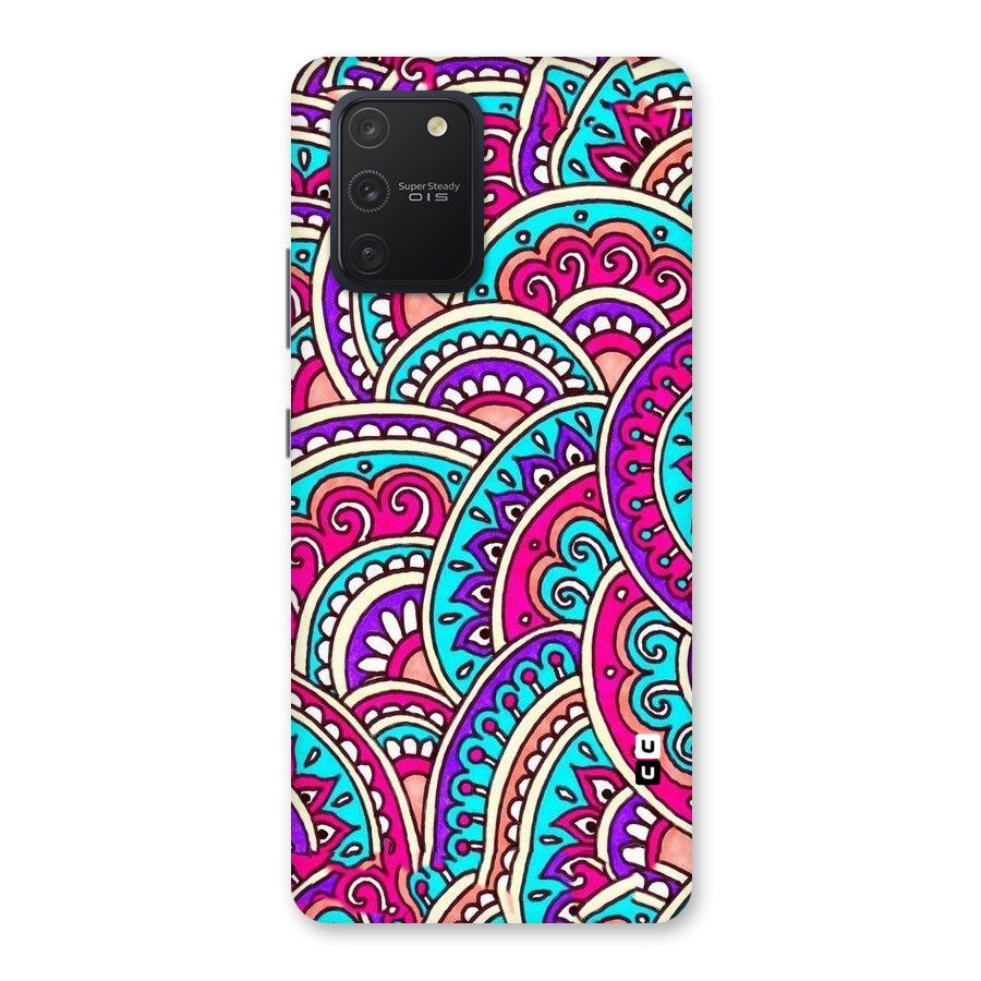 Abstract Rangoli Design Back Case for Galaxy S10 Lite