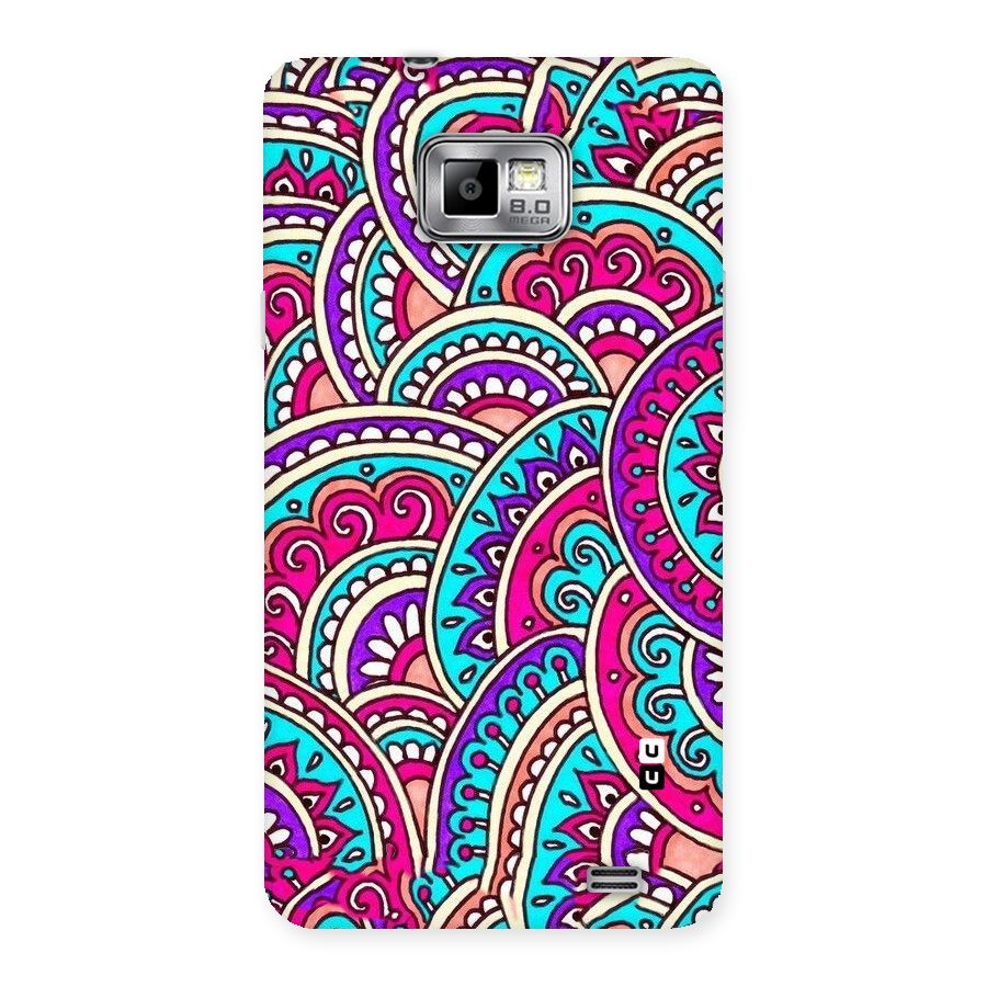Abstract Rangoli Design Back Case for Galaxy S2