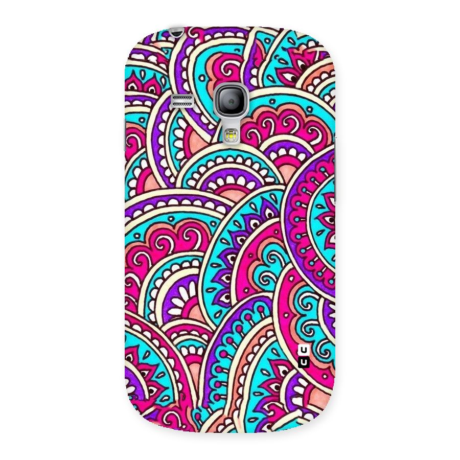 Abstract Rangoli Design Back Case for Galaxy S3 Mini