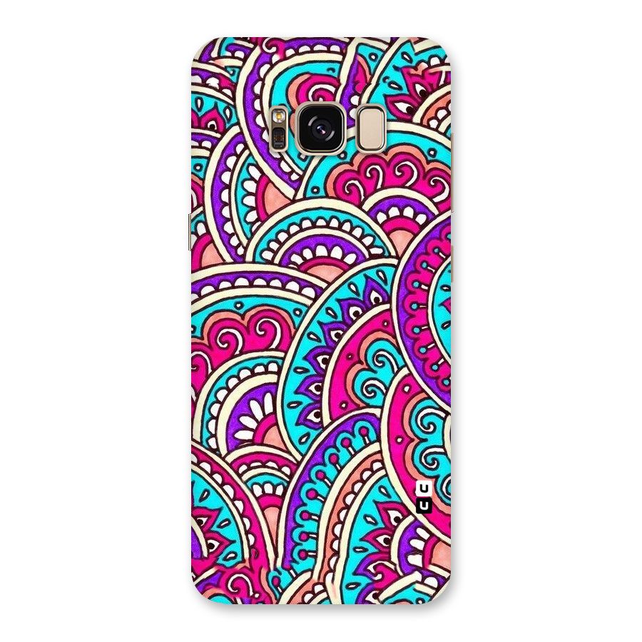Abstract Rangoli Design Back Case for Galaxy S8