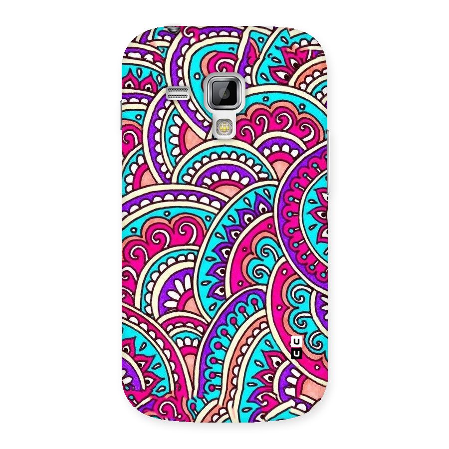 Abstract Rangoli Design Back Case for Galaxy S Duos