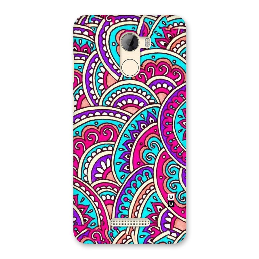 Abstract Rangoli Design Back Case for Gionee A1 LIte