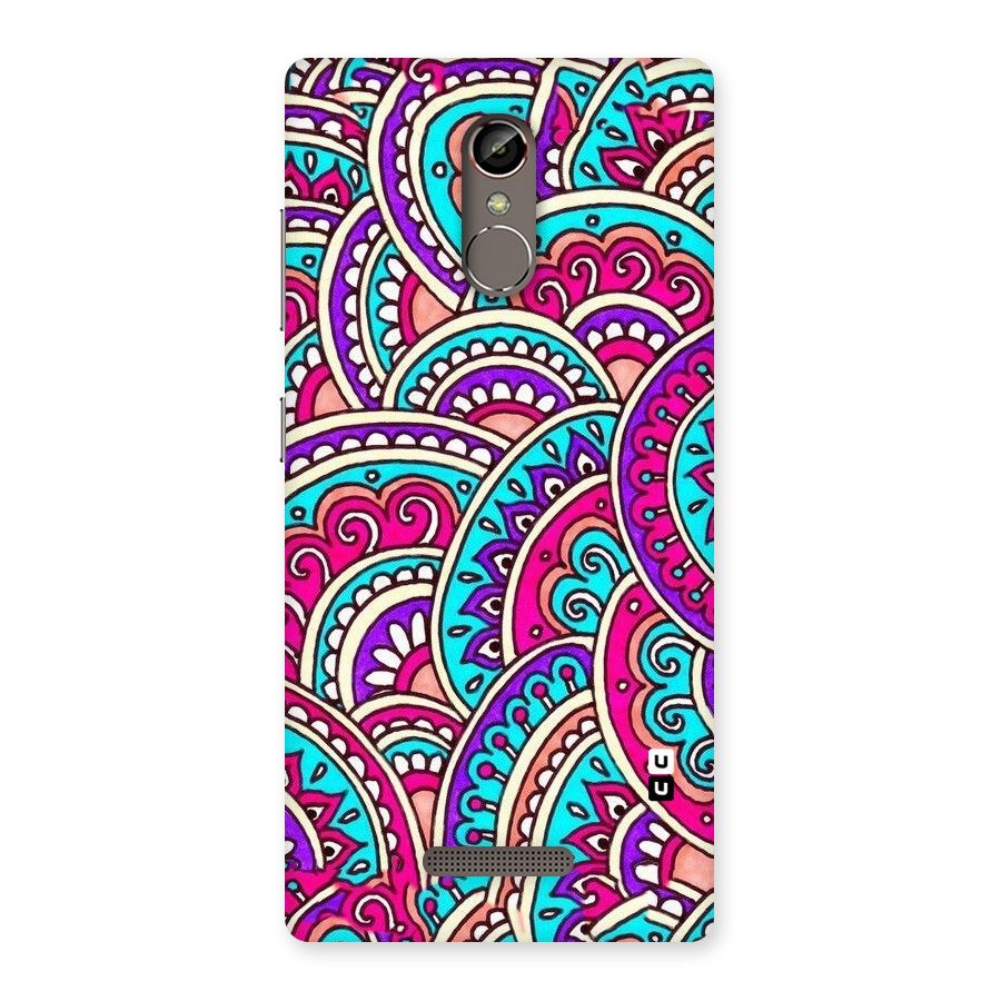 Abstract Rangoli Design Back Case for Gionee S6s