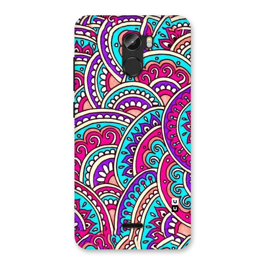 Abstract Rangoli Design Back Case for Gionee X1