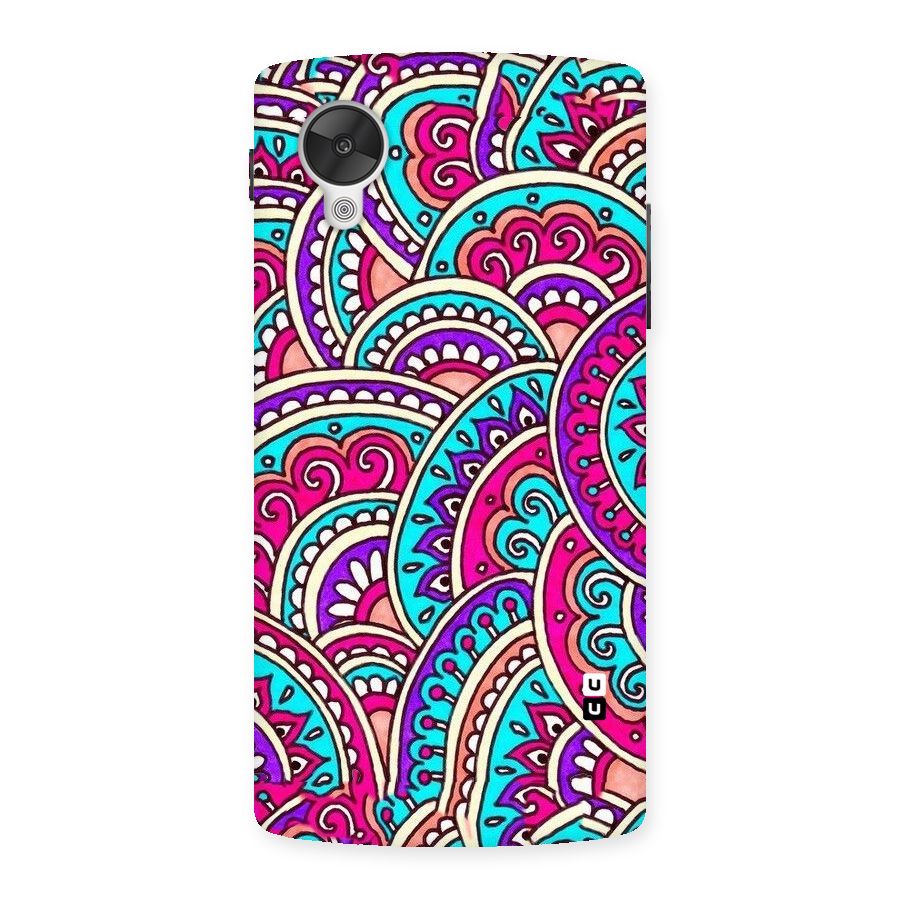 Abstract Rangoli Design Back Case for Google Nexsus 5