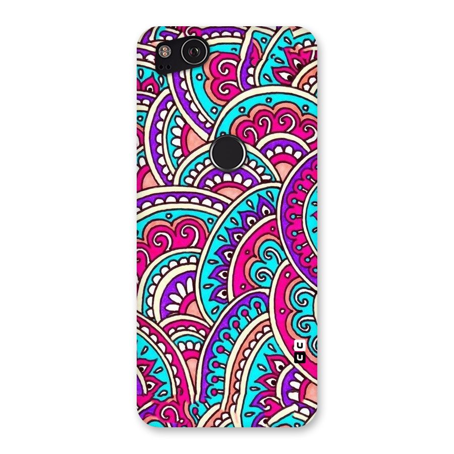 Abstract Rangoli Design Back Case for Google Pixel 2