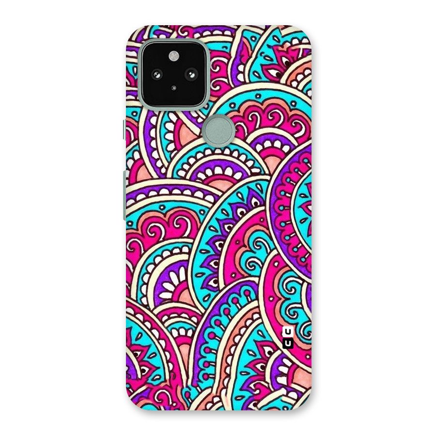Abstract Rangoli Design Back Case for Google Pixel 5