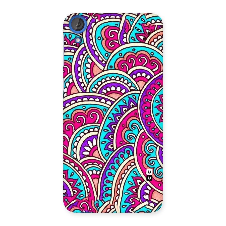 Abstract Rangoli Design Back Case for HTC Desire 820