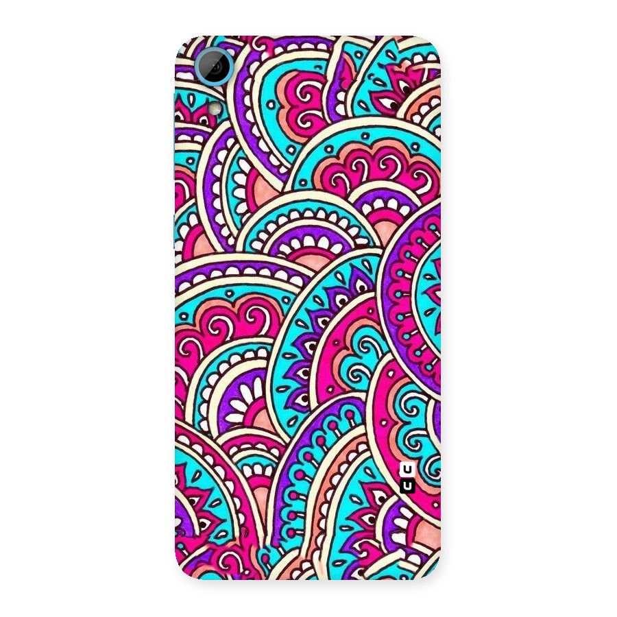 Abstract Rangoli Design Back Case for HTC Desire 826