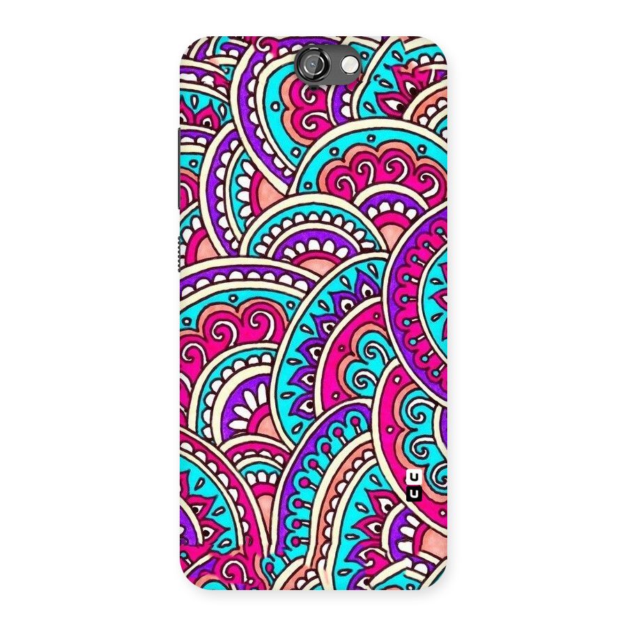 Abstract Rangoli Design Back Case for HTC One A9