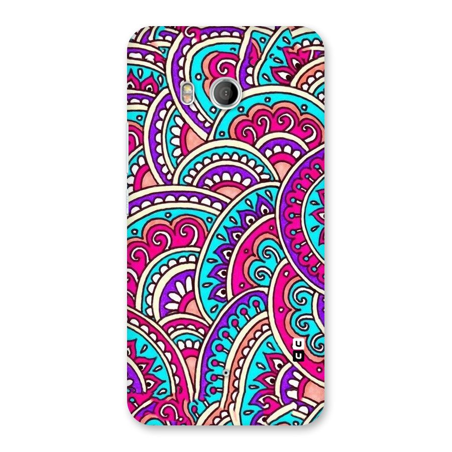 Abstract Rangoli Design Back Case for HTC U11