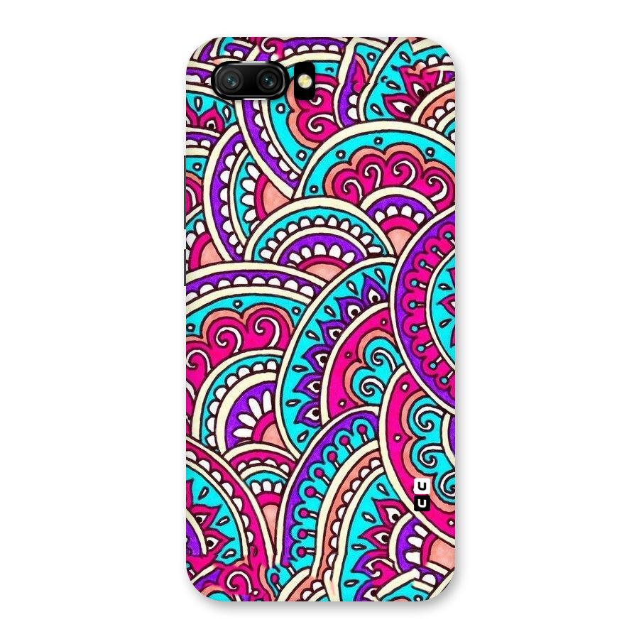 Abstract Rangoli Design Back Case for Honor 10