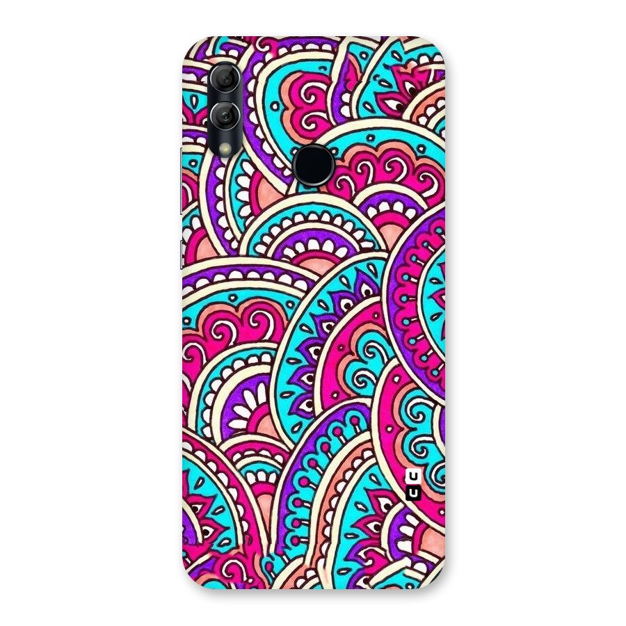 Abstract Rangoli Design Back Case for Honor 10 Lite