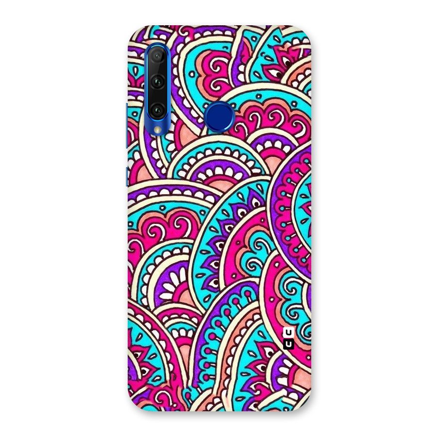 Abstract Rangoli Design Back Case for Honor 20i