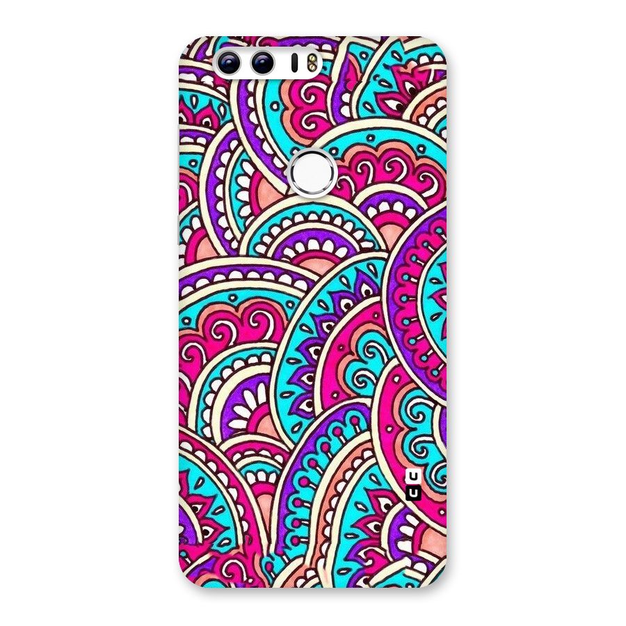 Abstract Rangoli Design Back Case for Honor 8