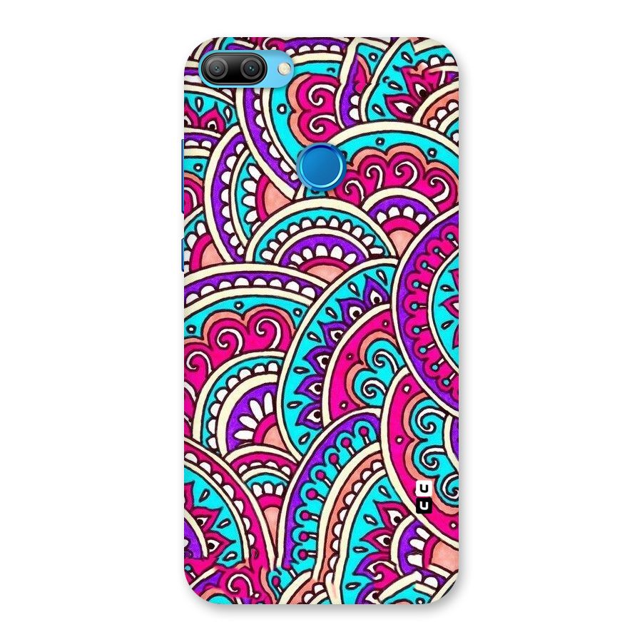 Abstract Rangoli Design Back Case for Honor 9N