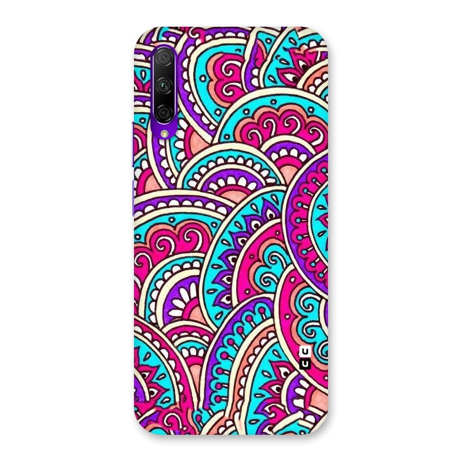 Abstract Rangoli Design Back Case for Honor 9X Pro