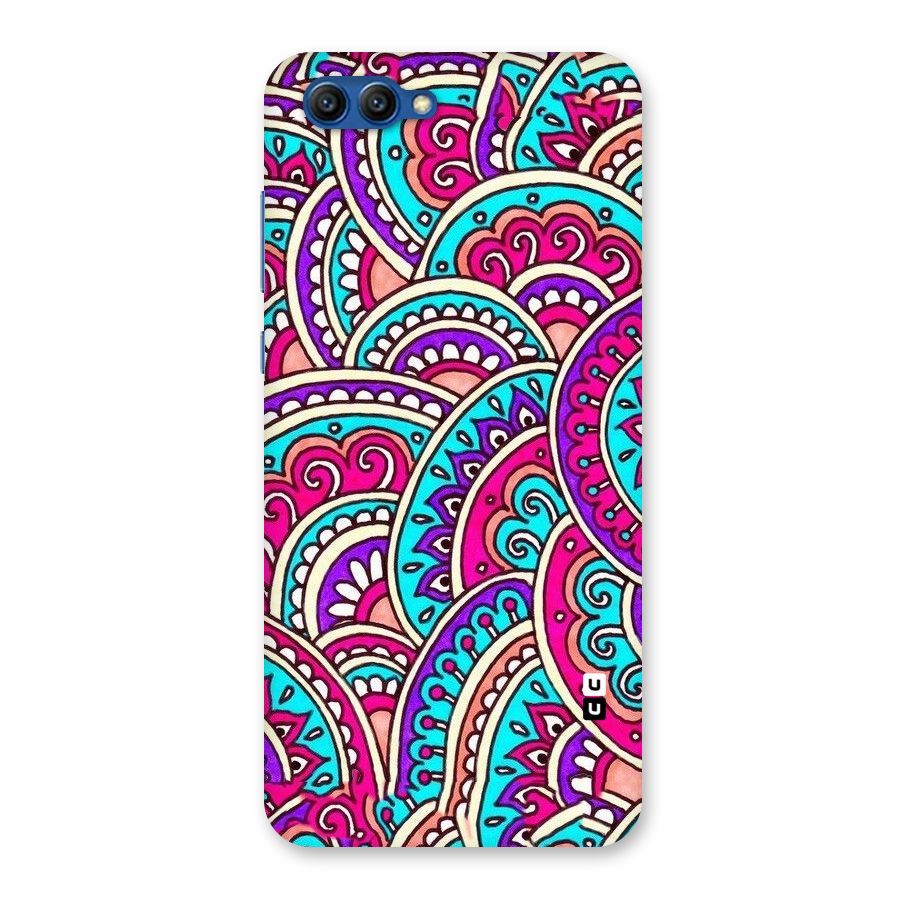 Abstract Rangoli Design Back Case for Honor View 10