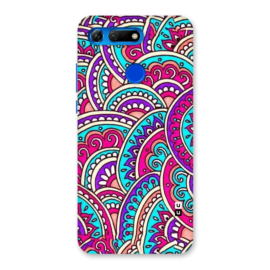 Abstract Rangoli Design Back Case for Honor View 20