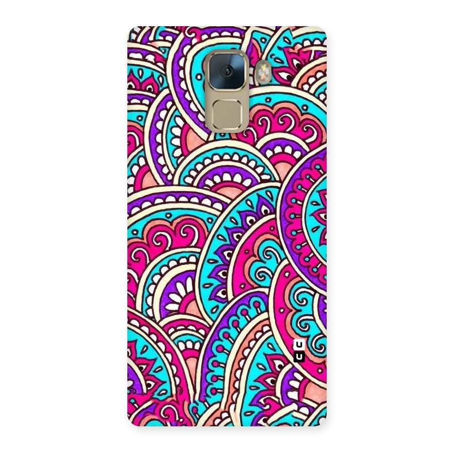 Abstract Rangoli Design Back Case for Huawei Honor 7