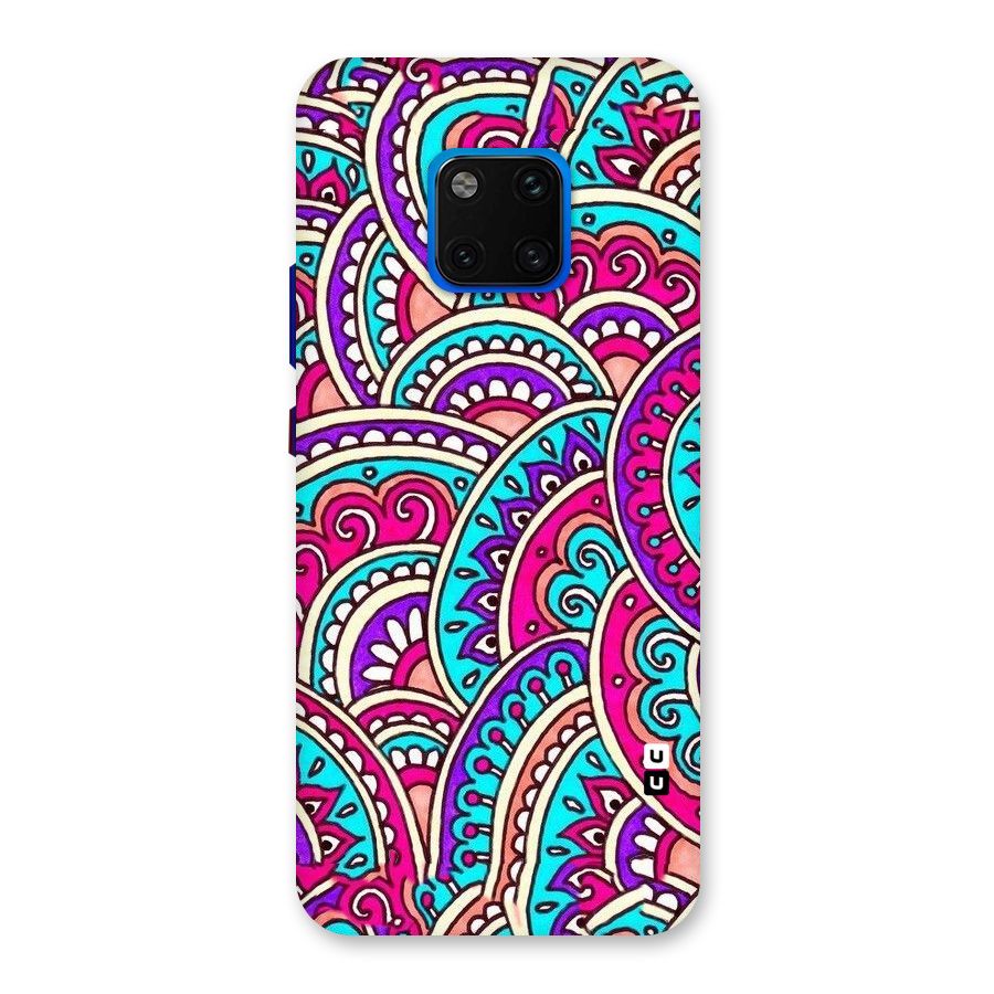 Abstract Rangoli Design Back Case for Huawei Mate 20 Pro