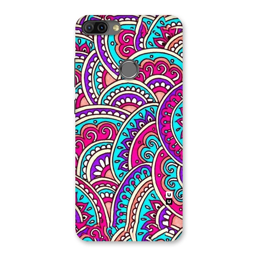 Abstract Rangoli Design Back Case for Infinix Hot 6 Pro