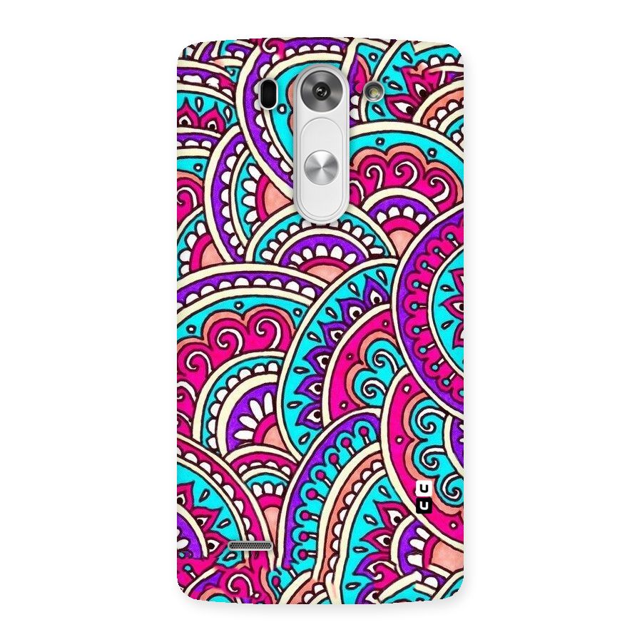 Abstract Rangoli Design Back Case for LG G3 Mini