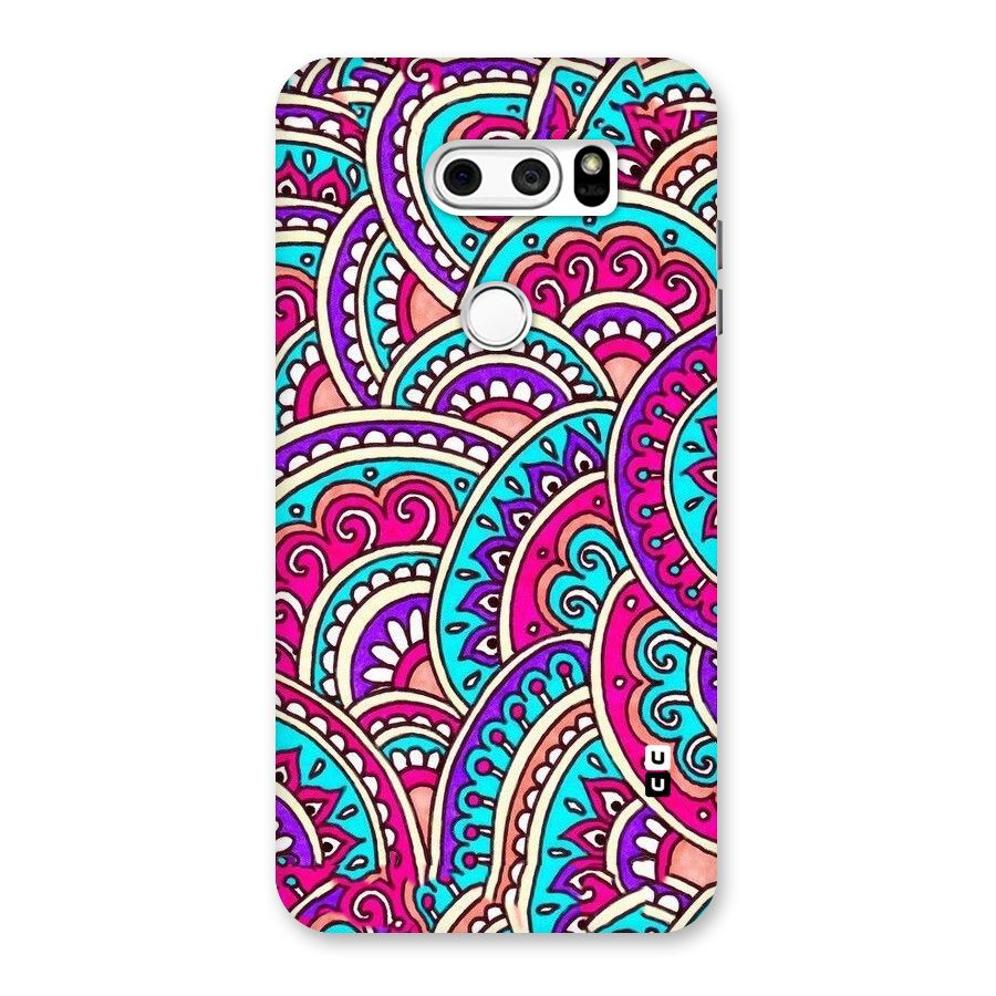 Abstract Rangoli Design Back Case for LG V30