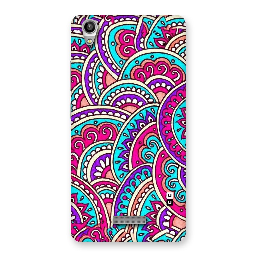 Abstract Rangoli Design Back Case for Lava-Pixel-V1