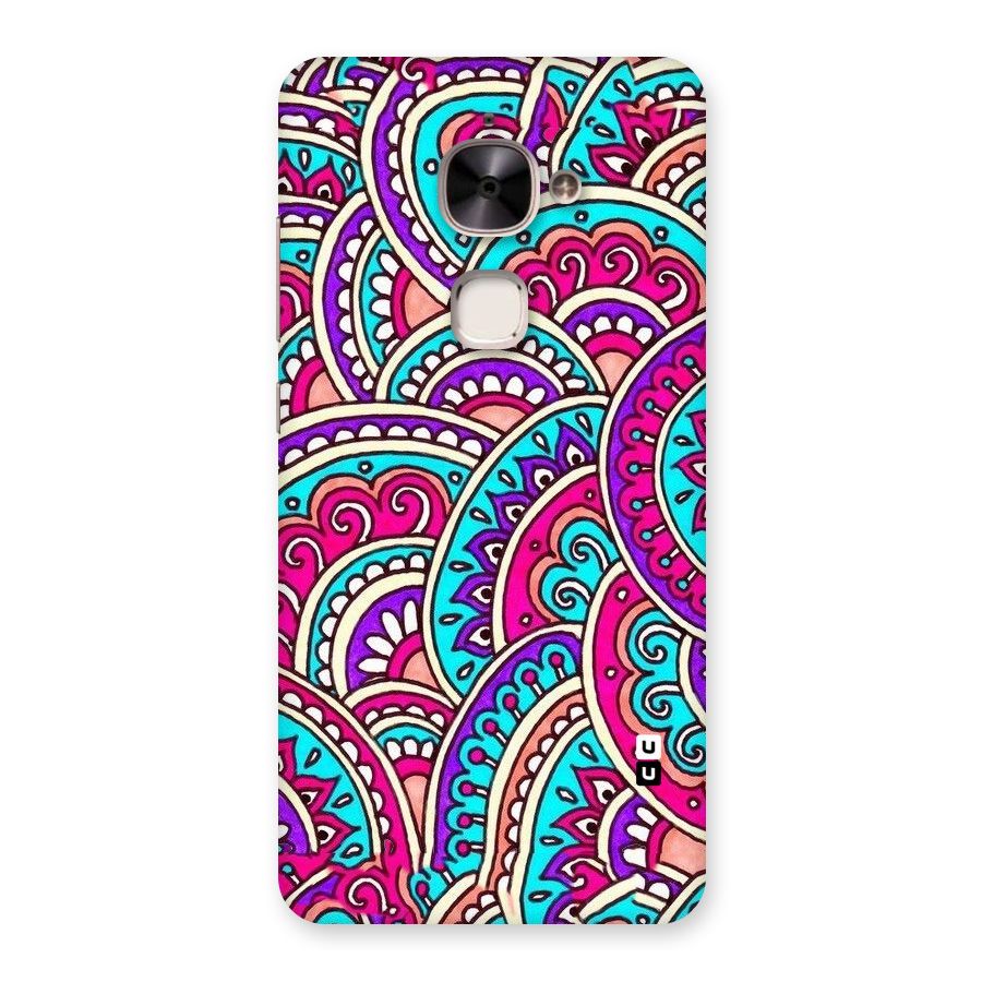 Abstract Rangoli Design Back Case for Le 2