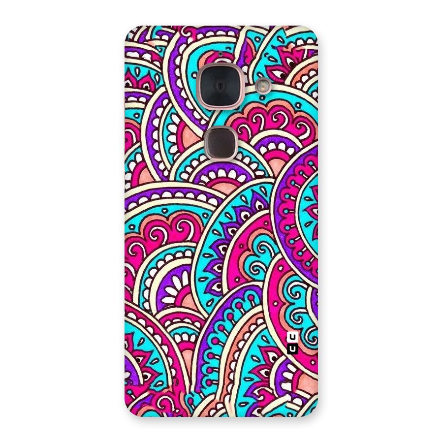 Abstract Rangoli Design Back Case for Le Max 2