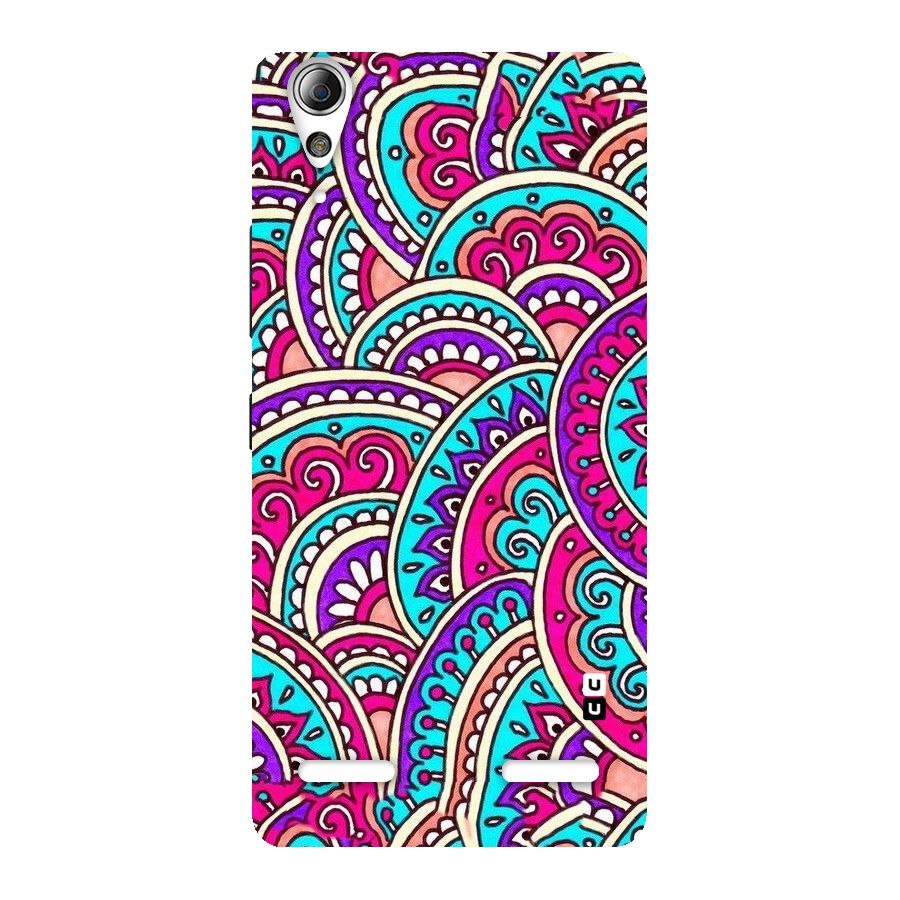 Abstract Rangoli Design Back Case for Lenovo A6000 Plus