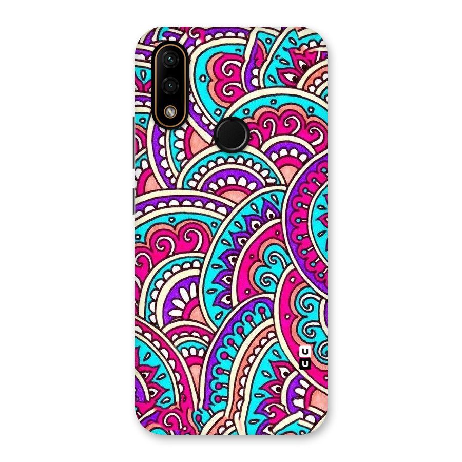 Abstract Rangoli Design Back Case for Lenovo A6 Note