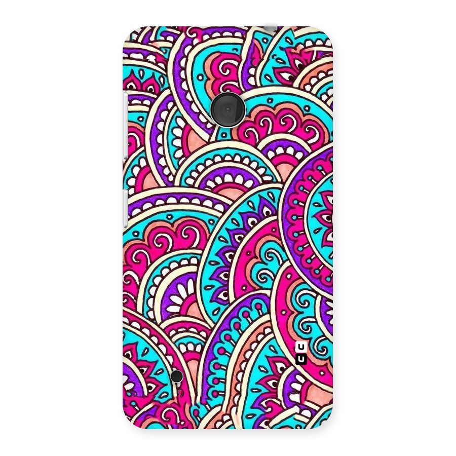 Abstract Rangoli Design Back Case for Lumia 530