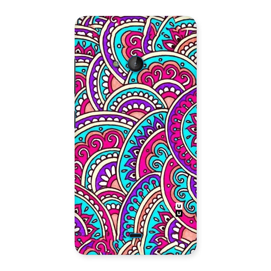 Abstract Rangoli Design Back Case for Lumia 540