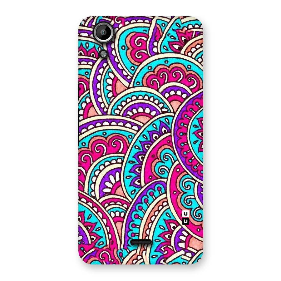 Abstract Rangoli Design Back Case for Micromax Canvas Selfie Lens Q345