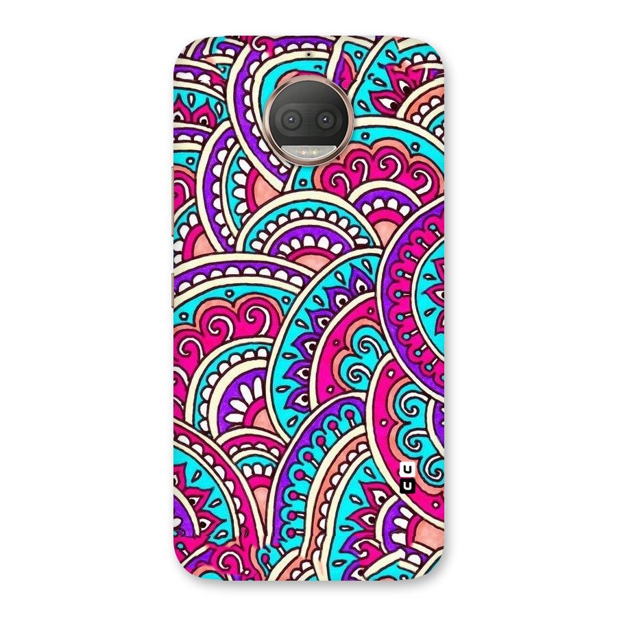 Abstract Rangoli Design Back Case for Moto G5s Plus