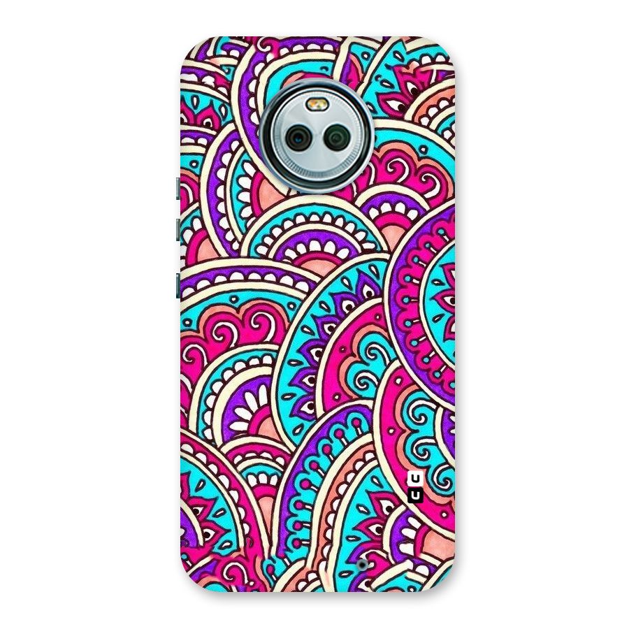 Abstract Rangoli Design Back Case for Moto X4